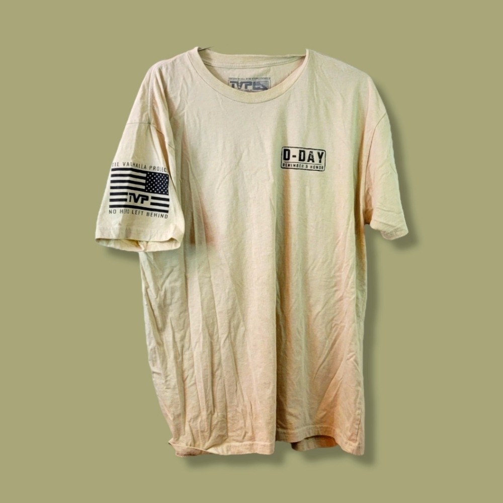 Adult T-Shirt  - 'Til Valhalla Project  D-DAY